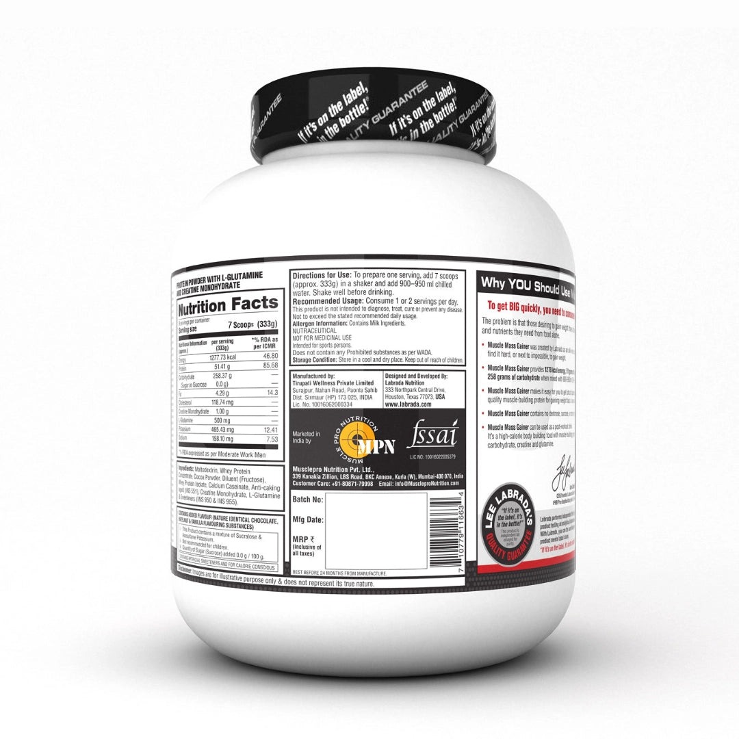 Labrada Muscle Mass Gainer Powder