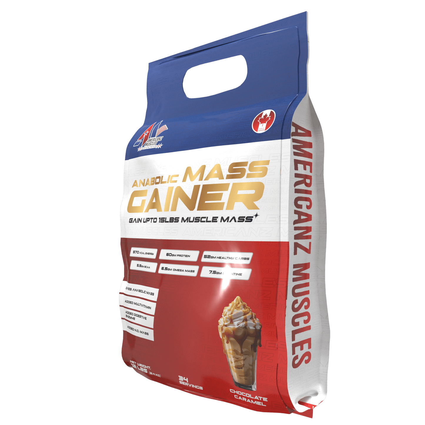 Americanz Muscles Anabolic Mass Gainer