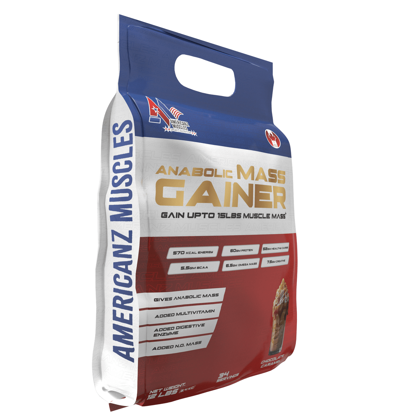 Americanz Muscles Anabolic Mass Gainer