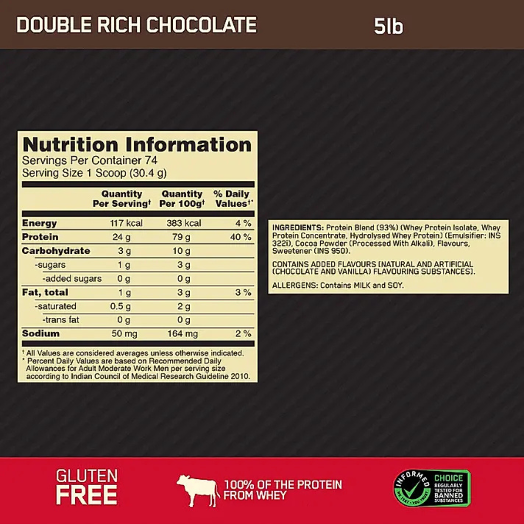 Optimum Nutrition Gold Standard 100% Whey