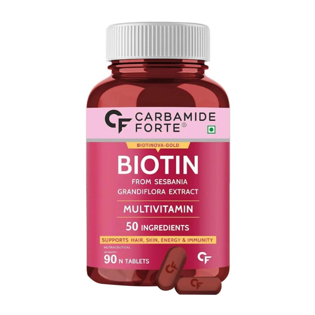 Carbamide Forte Biotin Supplement with 50 Multivitamin Ingredients