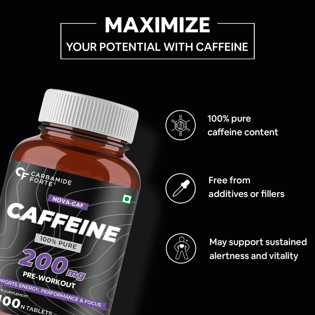 Carbamide Forte Caffeine 200mg Tablet