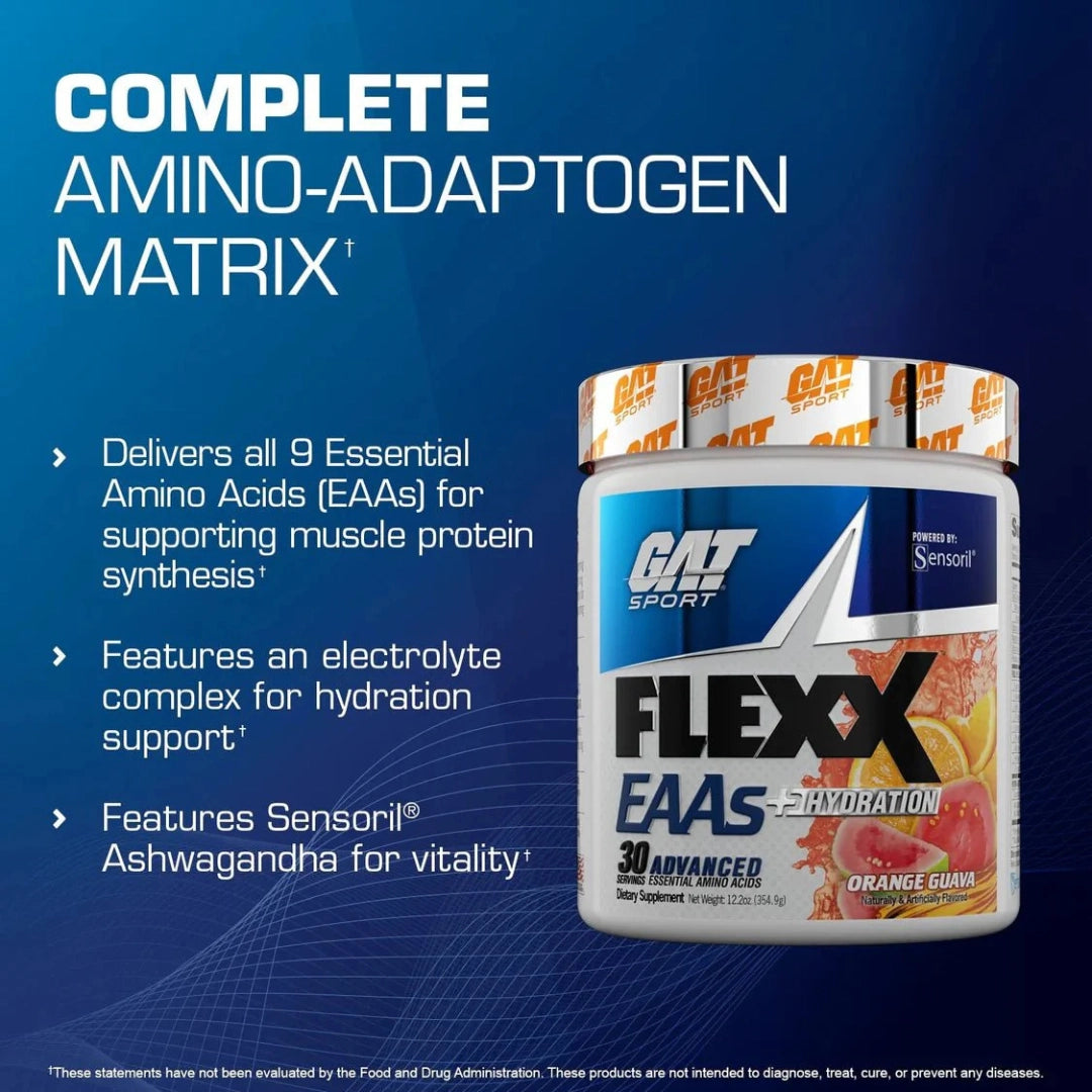 GAT Sport FLEXX EAAs + HYDRATION