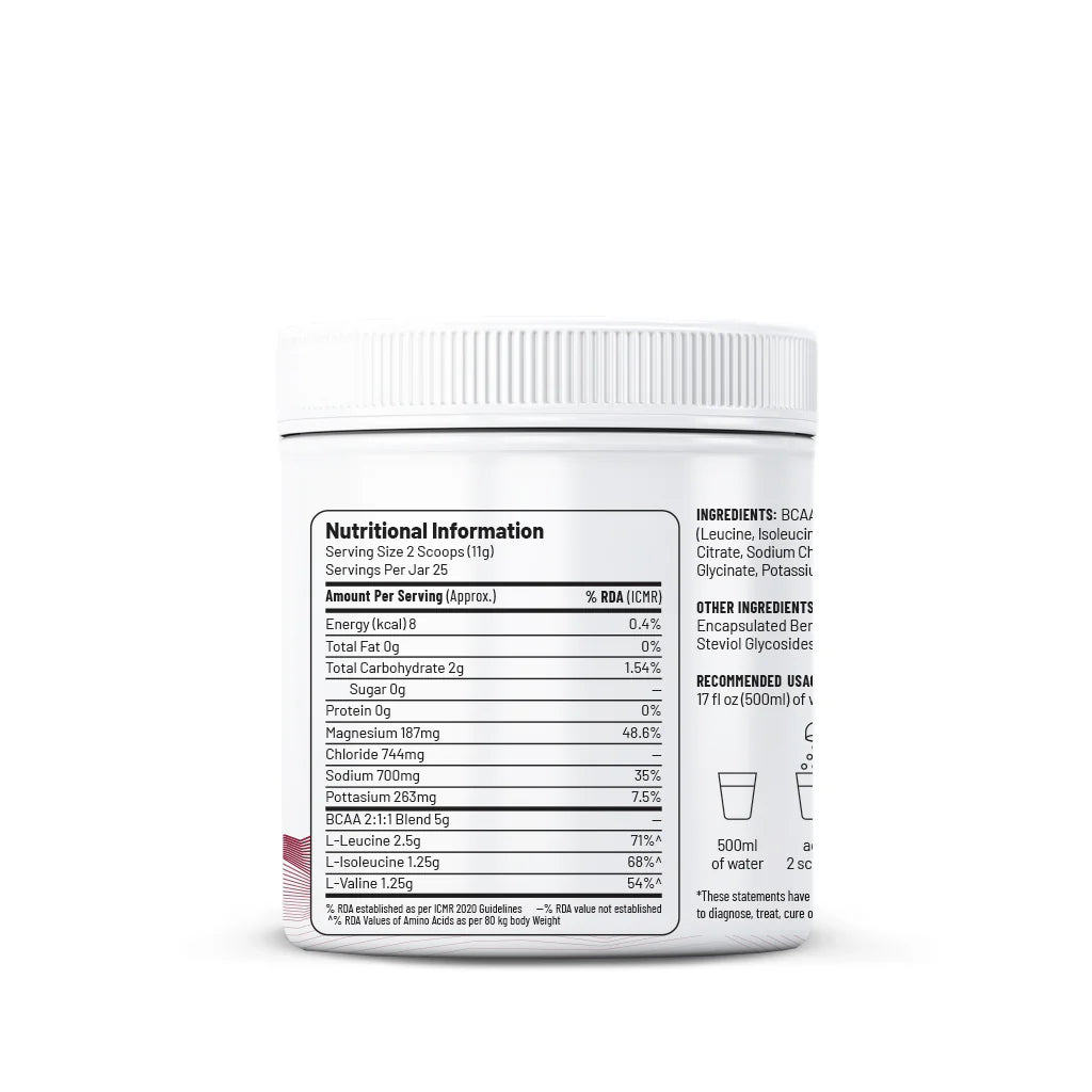 Unived BCAA + Hydration Mix – Fuel, Hydrate & Recover