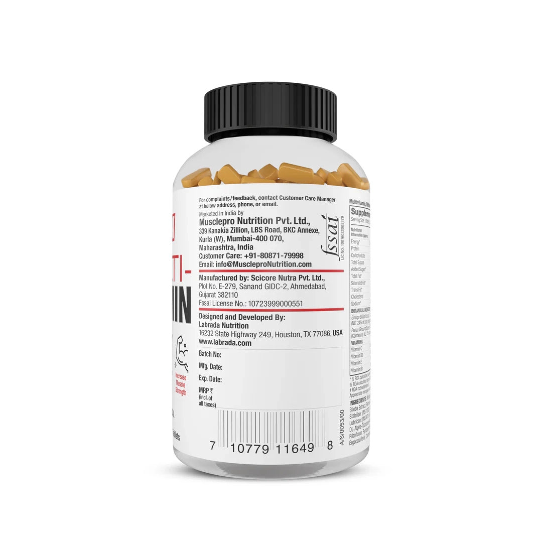 Labrada MultiVitamin Tablet