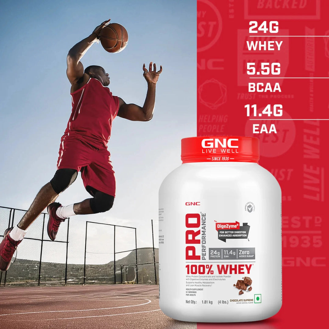 GNC Pro Performance 100% Whey Protein