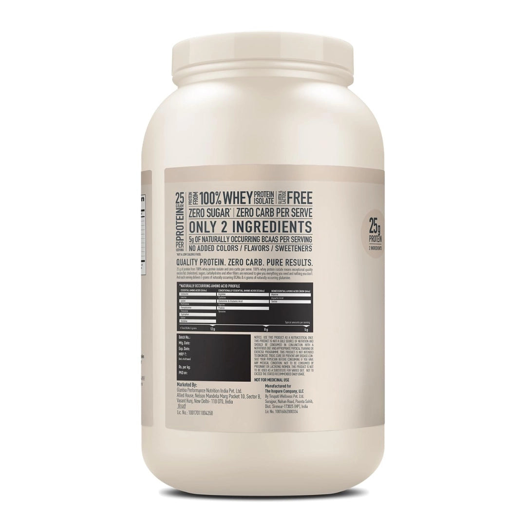 Isopure Zero Carb Protein
