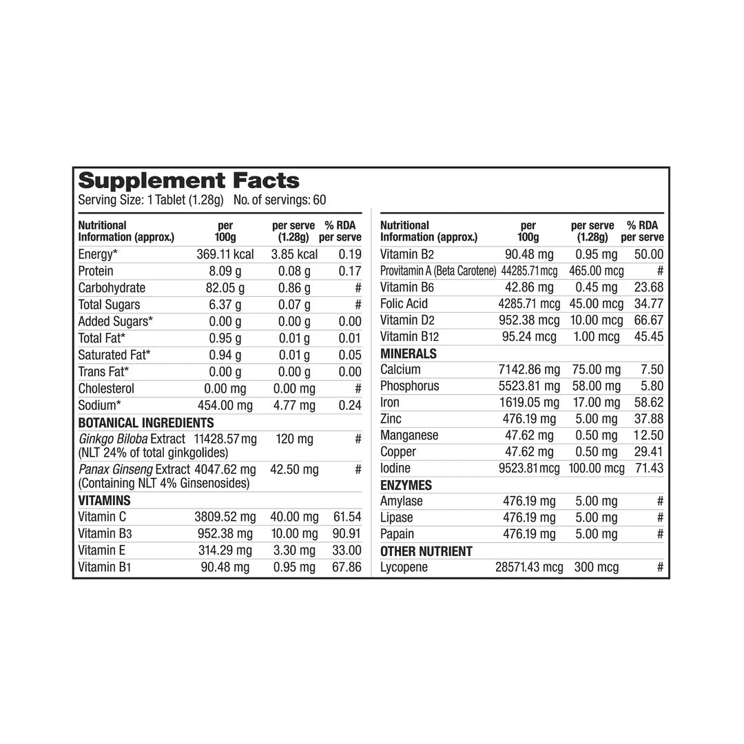 Labrada MultiVitamin Tablet