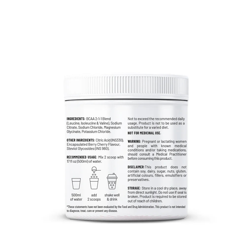 Unived BCAA + Hydration Mix – Fuel, Hydrate & Recover