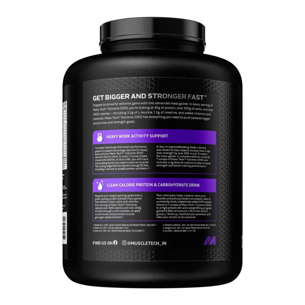 Muscletech Mass Tech Extreme 2000