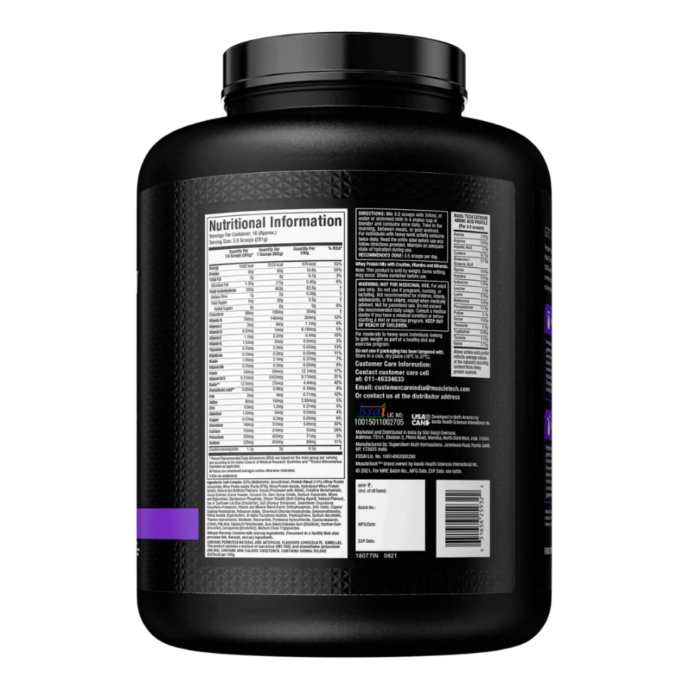 Muscletech Mass Tech Extreme 2000