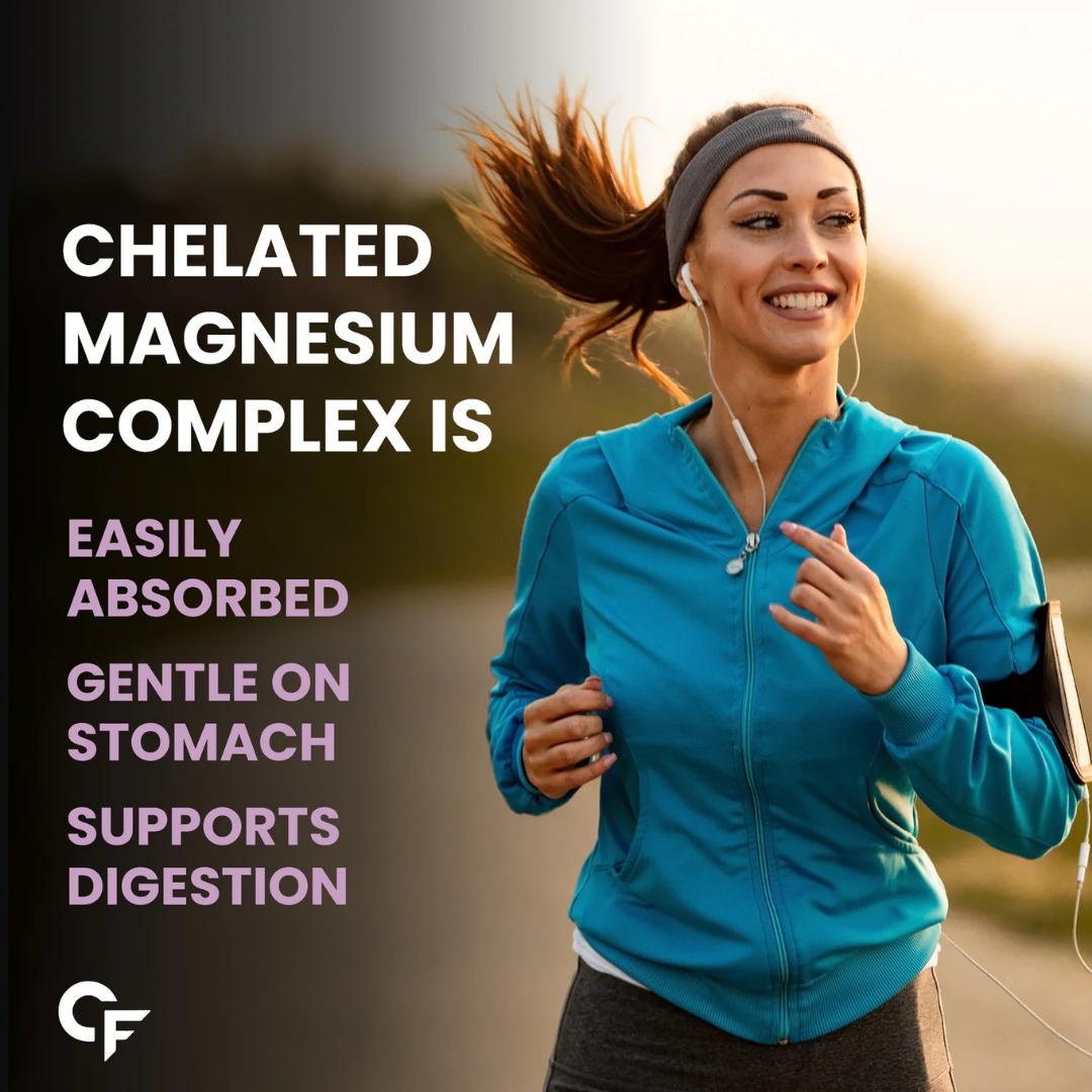 Carbamide Forte Chelated Magnesium Glycinate Citrate Supplement