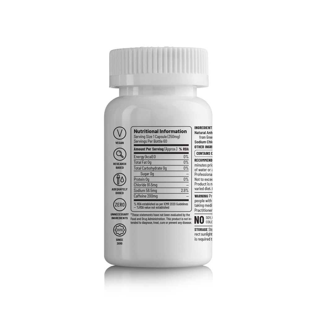 Unived Natural Caffeine Capsules