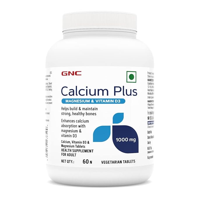 GNC Calcium Plus with Magnesium & Vitamin D3