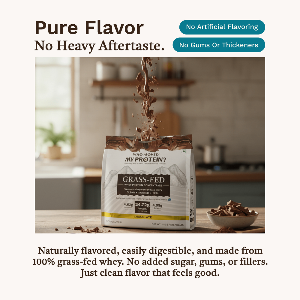 Who Moved My Protein - Grass Fed Whey Protein Blend