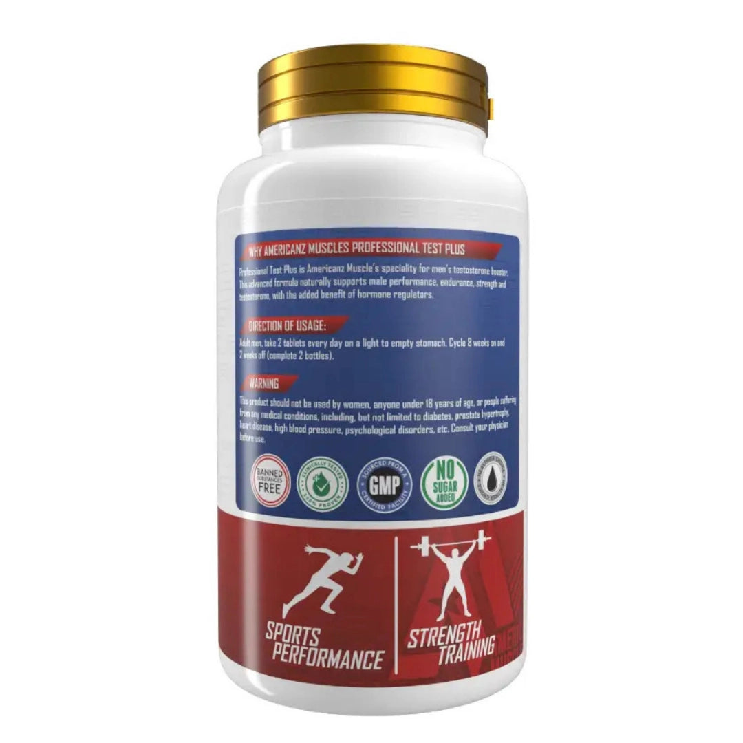 Americanz Muscles Professional Test+ 90 Tablets