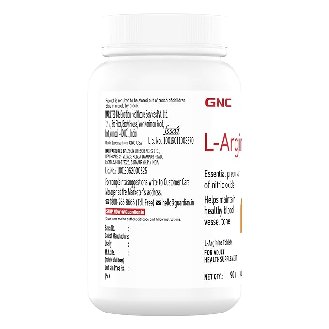 GNC L-Arginine 1000mg