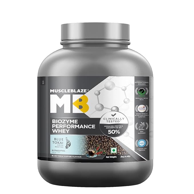 MuscleBlaze Biozyme Performance Whey