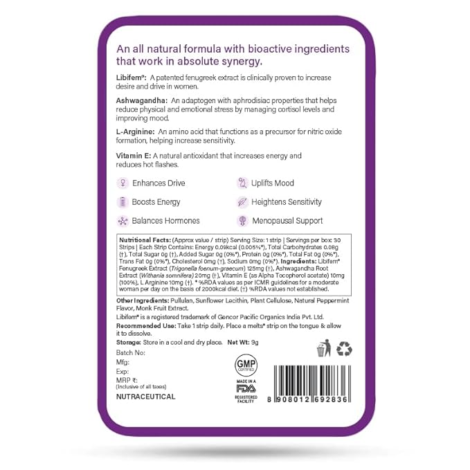 Wellbeing Nutrition Melts® Her Desire