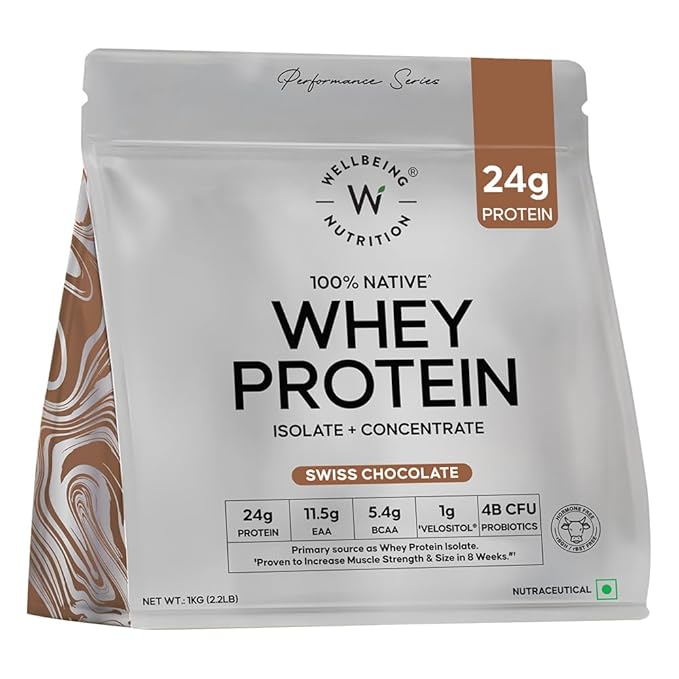 Wellbeing Nutrition Whey Protein Isolate + Concentrate