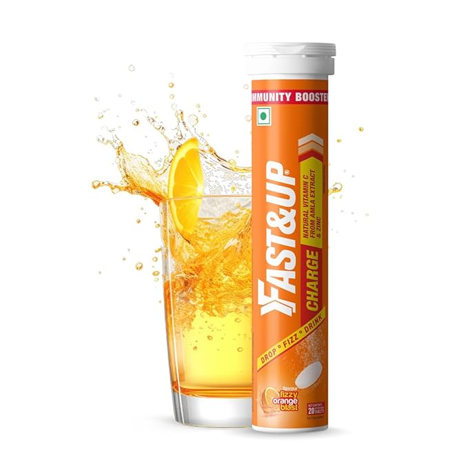 FAST&UP Charge – Natural Vitamin C + Zinc for Daily Immunity & Skin Health