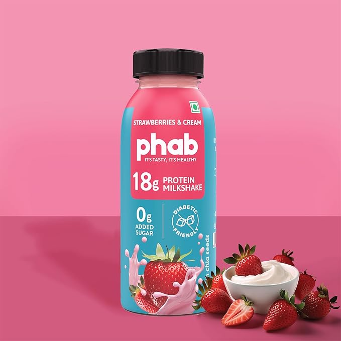 Phab Strawberry Protein Shakes