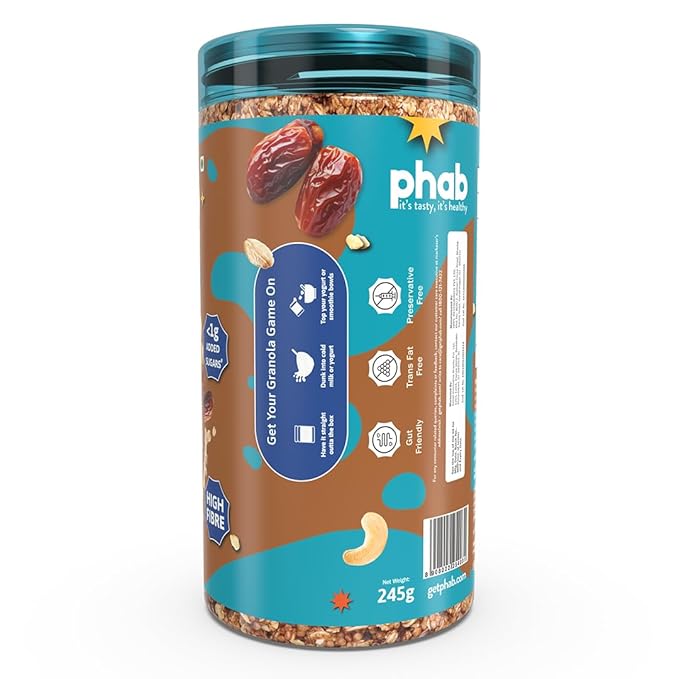 Phab Granola Cereal - Caramel Crunch