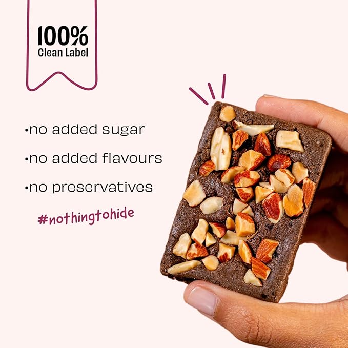 The Whole Truth - Protein Bars | Double Cocoa | Pack of 6 x 52g each
