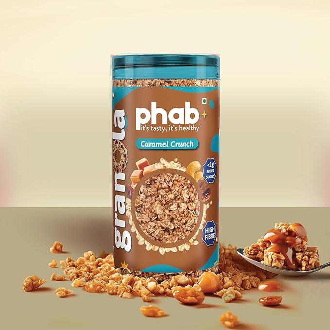 Phab Granola Cereal - Caramel Crunch