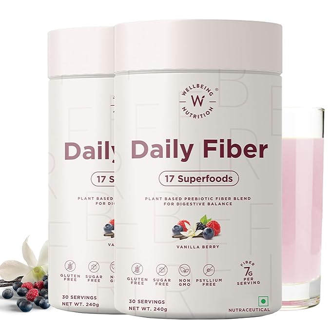 Wellbeing Nutrition Daily Fiber Powder