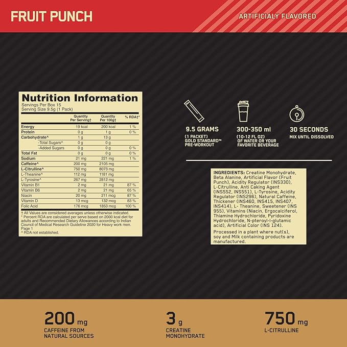 Optimum Nutrition Gold Standard Pre-Workout