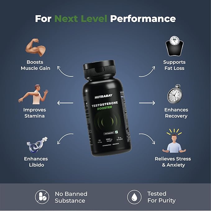 Nutrabay Pro Natural Testosterone Booster