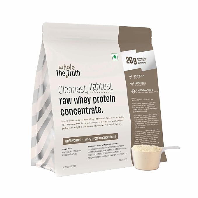 The Whole Truth Whey Protein Concentrate – Unflavoured