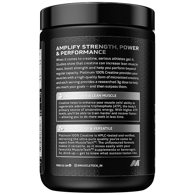 MuscleTech Platinum 100% Creatine