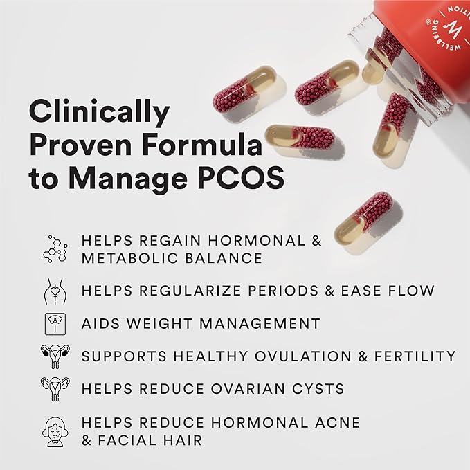 Wellbeing Nutrition PCOS Supplement for Women