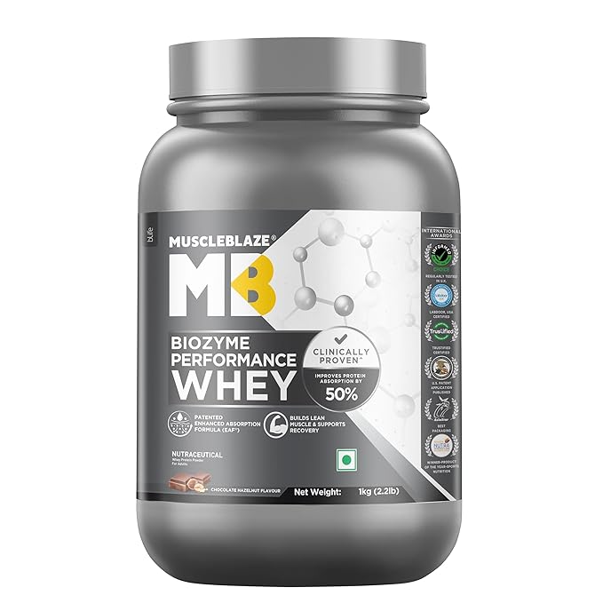 MuscleBlaze Biozyme Performance Whey