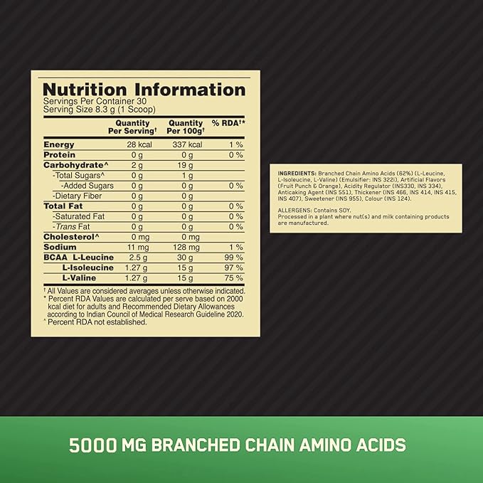 Optimum Nutrition BCAA