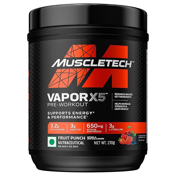 MuscleTech Vapor X5 β The Ultimate Pre-Workout Powerhouse