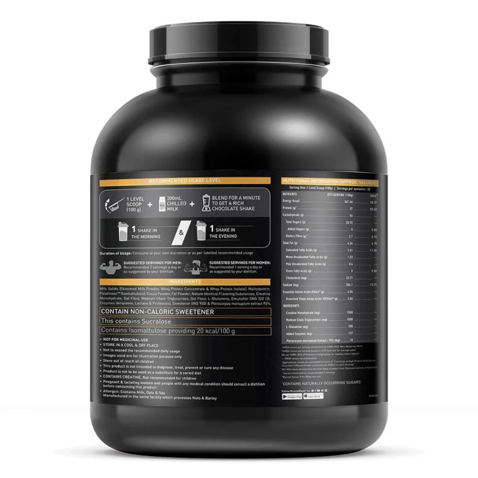 MuscleBlaze High Protein Gold Gainer