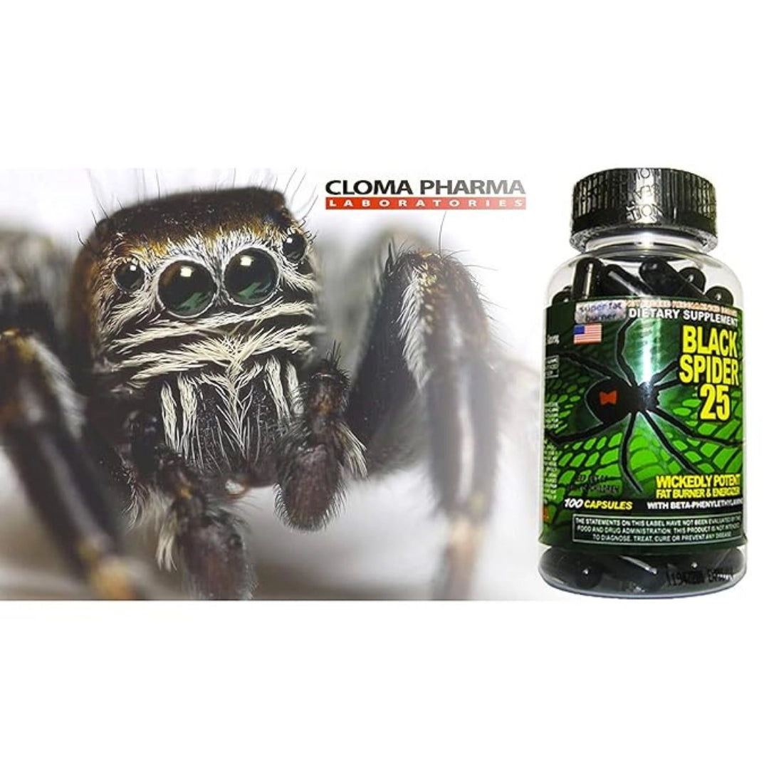 Black Spider™ Fat Burner By Cloma Pharma