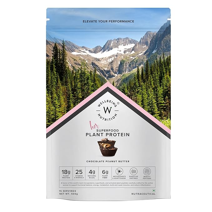 Wellbeing Nutrition Organic Vegan Plant Protein Isolate Powder