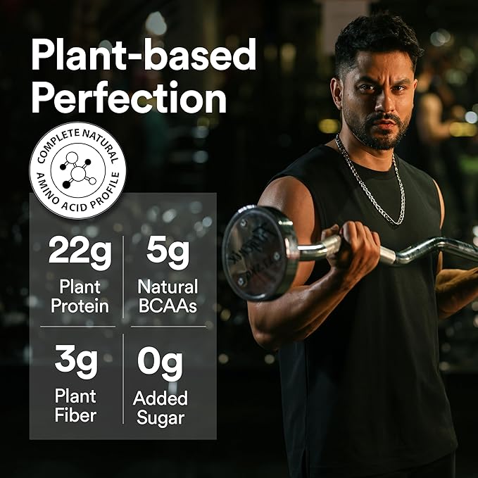 Wellbeing Nutrition Organic Vegan Plant Protein Isolate Powder