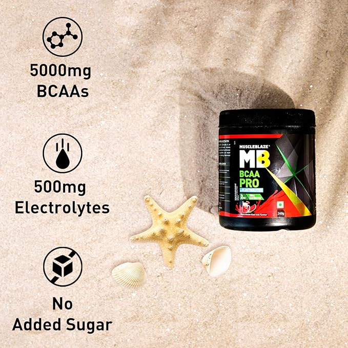 MuscleBlaze BCAA Pro + Electrolytes Powder