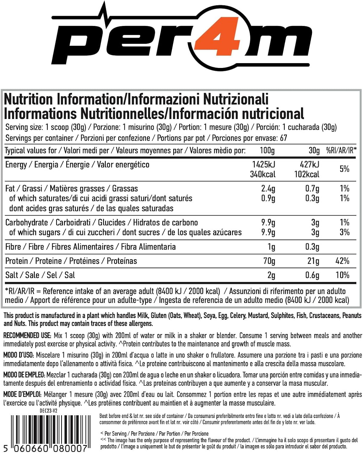 Per4m Whey Protein Powder