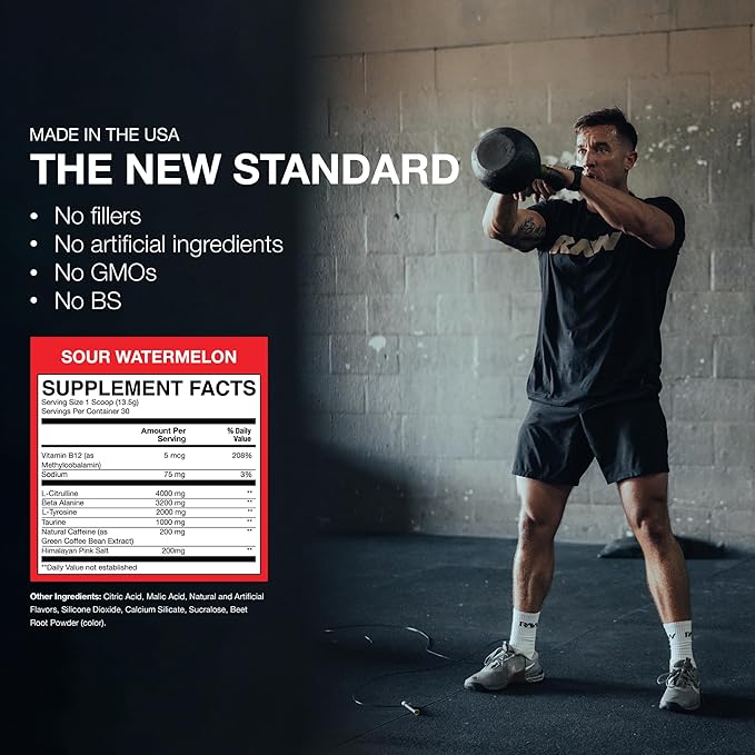CBUM RAW Essential Pre-Workout