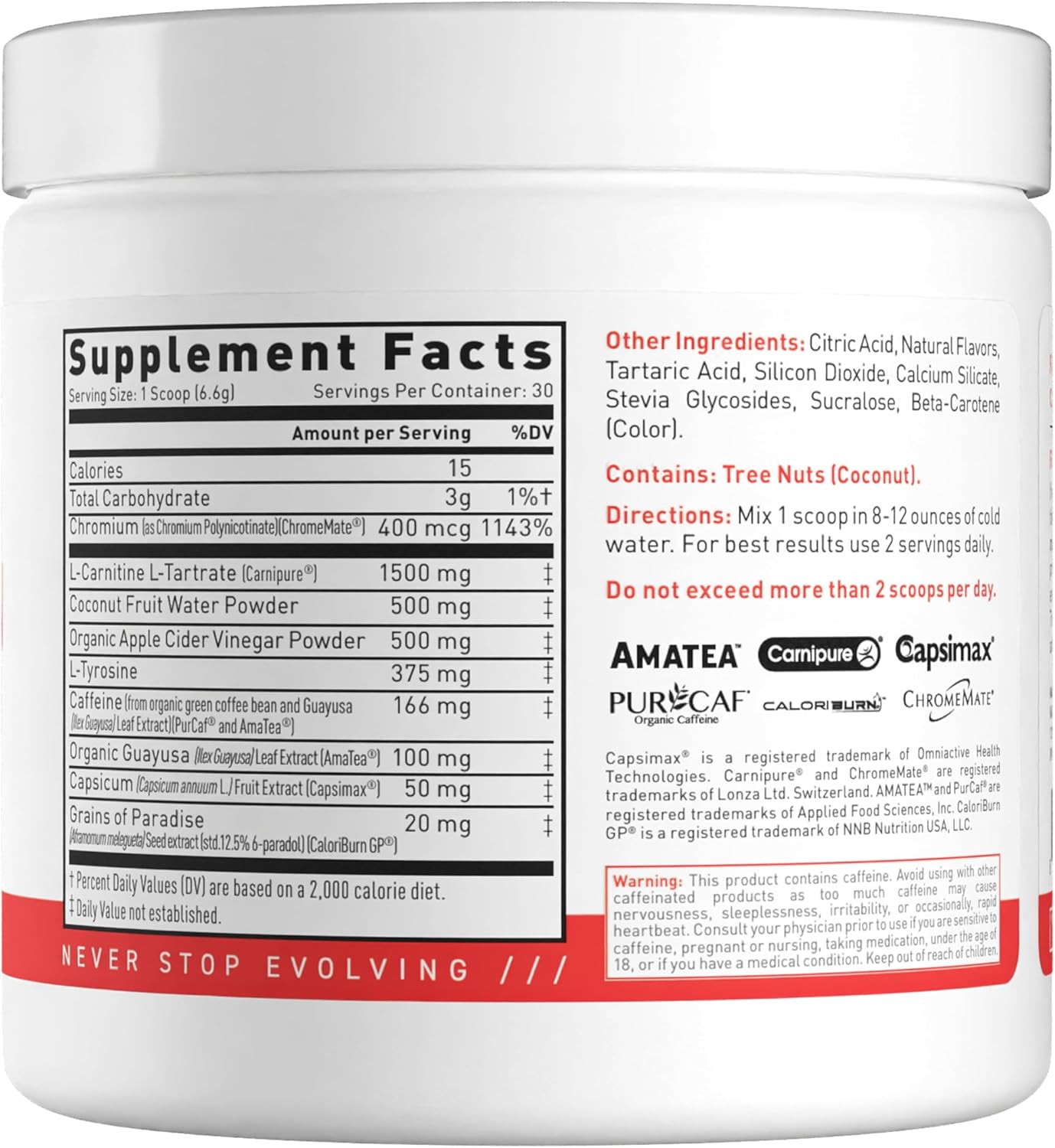 Kaged Clean Burn Thermogenic Fat Burner