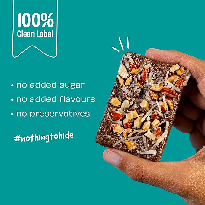 The Whole Truth – Protein Bars | Coconut Cocoa | Pack of 6 x 52g