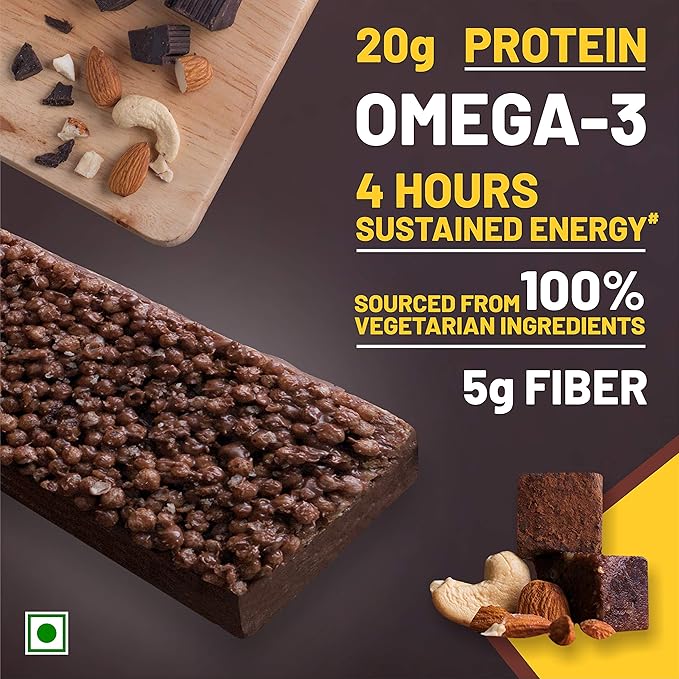 RiteBite Max Protein Active Choco Fudge Bars - 20g Protein