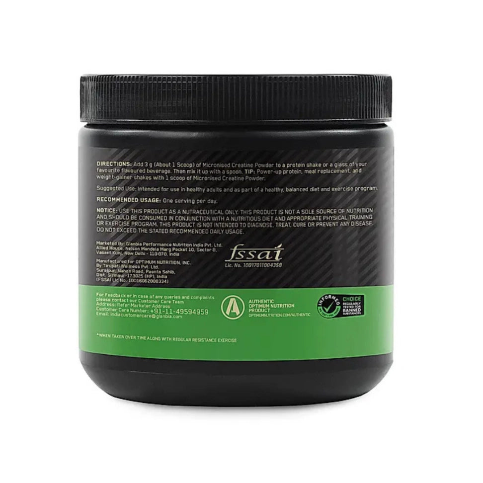 Optimum Nutrition Micronized Creatine Powder