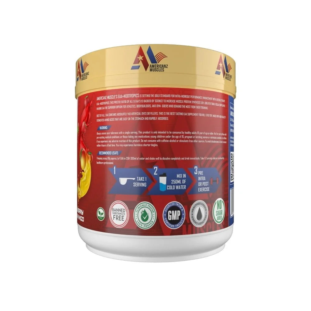 Americanz Muscles EAA + Nootropics 8:1:1